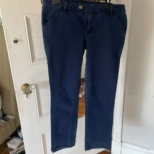 Tory Burch Super Skinny Jeans Dark Wash